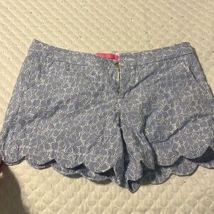 Lilly Pulitzer Scalloped Shorts